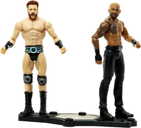 Mattel Sheamus vs Ricochet Championship Showdown 2-pack 6-inch Action Figures Monday Night RAW Battle Pack للأعمار من 6 سنوات فما فوق in Kuwait