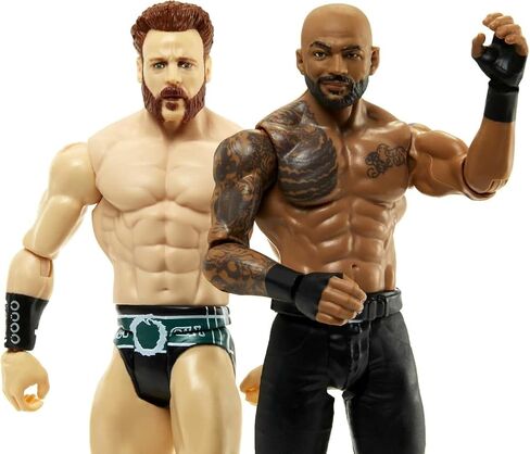 Mattel Sheamus vs Ricochet Championship Showdown 2-pack 6-inch Action Figures Monday Night RAW Battle Pack للأعمار من 6 سنوات فما فوق in Kuwait