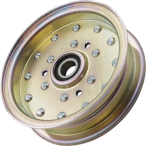 Caltric Deck Pulley Compatible with Exmark RAE702GEM44300 44" / RAE691GKA48C00 RAE708GEM48300 48" / RAE708GEM52300 RAE720CKC52300 52" 116-4669 126-9197 99-8912 13739 Radius E-Series in Saudi Arabia