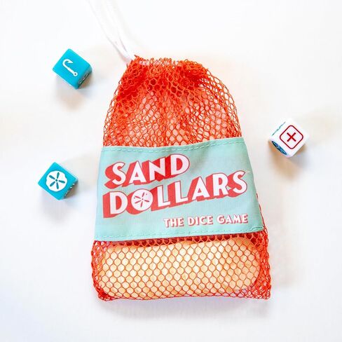 لعبة Shore House Games Sand Dollars Dice، لعبة لوحية ذات طابع شاطئي ممتع للعائلة in Kuwait