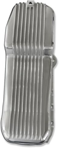 Finned Stock Oil Pan For Chevy SBC 265 283 305 350 400 1955-1979 Black Aluminum in Saudi Arabia