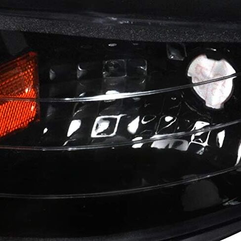 SPEC-D TUNING Chrome Housing Clear Lens Corner Lights Compatible with 1994-1998 Ford Mustang L+R Pair Assembly in Saudi Arabia