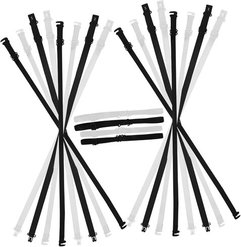 20Pcs Adjustable Bow Tie Extension Straps Durable Fashionable Bands for Uniforms Sailor Suits and Custom Outfits Elastic Lengthening Design for Fit in Saudi Arabia