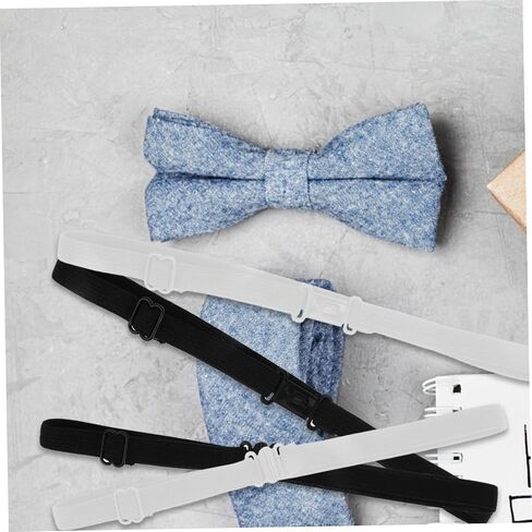 20Pcs Adjustable Bow Tie Extension Straps Durable Fashionable Bands for Uniforms Sailor Suits and Custom Outfits Elastic Lengthening Design for Fit in Saudi Arabia