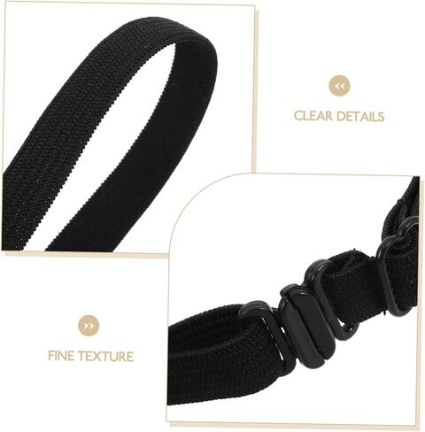 20Pcs Adjustable Bow Tie Extension Straps Durable Fashionable Bands for Uniforms Sailor Suits and Custom Outfits Elastic Lengthening Design for Fit in Saudi Arabia