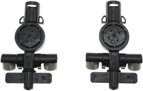 Compatible with Toyota Camry 2009 2010 2011 Headlight Light Washer Repair Nozzle Actuator Pump Headlamp Cleaning Water Spray Jet Repair Kit(Black Cap RH) in Saudi Arabia