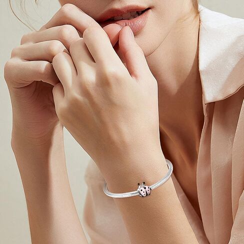 Annmors Jewelry Sea Traveling Charms for Woman-925 Sterling Silver Dangle Pendant Bead with Cubic Zirconia,Girl Jewelry Beads DIY Gifts for Women Bracelet & Necklace in Saudi Arabia