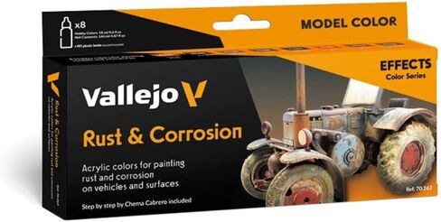 Vallejo Wood and Leather Paint Set Paint Set in Kuwait