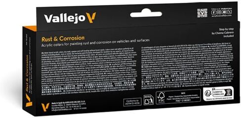 Vallejo Wood and Leather Paint Set Paint Set in Kuwait