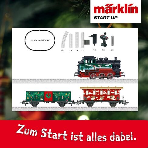 Märklin Start Up – Christmas Starter Set, Track Distance H0, for Children from 6 Years in Saudi Arabia