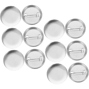 100sets Handmade Badges DIY Button Pin Kit Iron Bottom Badges Blank Decors Pin in Kuwait