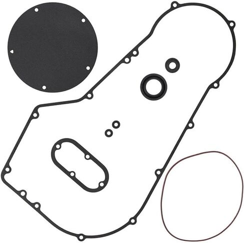 Universal Motorcycle Clutch Primary Cover Gasket Kit Compatible with Super FXDL FXLR FXDP FXDX Electra FLHTC FLHT Fat Boy FLSTF Aftermarket Replacement in Saudi Arabia