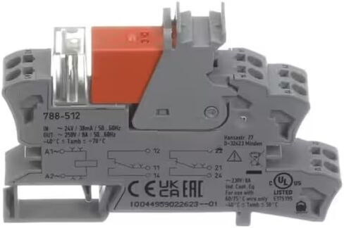 يناسب Blodgett 10044959022623-01 230V/8A E175199 2-Pole Relay-Extract. غطاء محرك السيارة مع CO لـ BCM-101E، BCM-101E-PT، BCM-102E in Kuwait