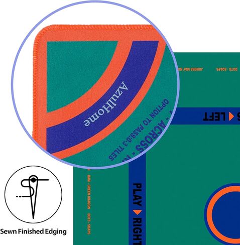 حصيرة ماجونج، مفرش طاولة ماجونج، حقيبة حمل سوداء، غطاء طاولة مضاد للانزلاق وتقليل الضوضاء لجونج، البوكر، ألعاب البطاقات، الدومينو، ألعاب الطاولة، بساط مقاوم للانزلاق (وردي - 31.5 بوصة) in Kuwait