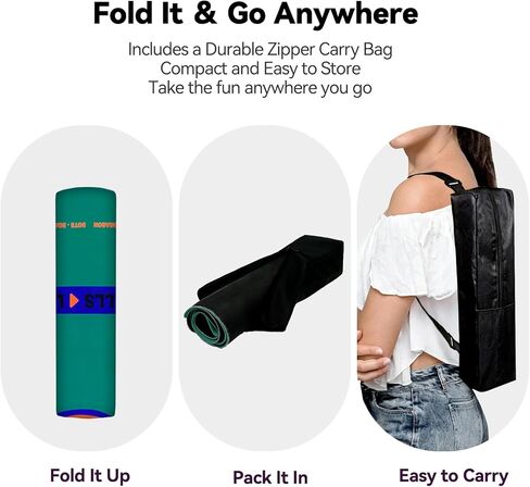 حصيرة ماجونج، مفرش طاولة ماجونج، حقيبة حمل سوداء، غطاء طاولة مضاد للانزلاق وتقليل الضوضاء لجونج، البوكر، ألعاب البطاقات، الدومينو، ألعاب الطاولة، بساط مقاوم للانزلاق (وردي - 31.5 بوصة) in Kuwait