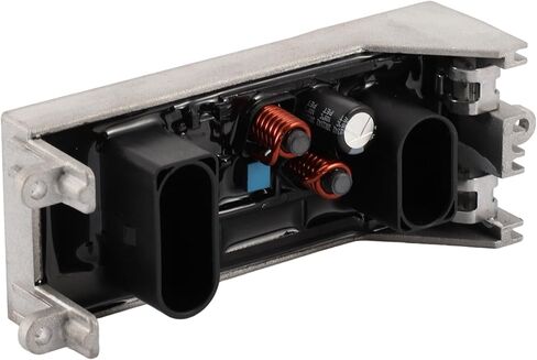 مقاوم محرك منفاخ HVAC لـ A8 2003-2010 No.4E0820521 مقاوم منفاخ السخان لون أسود فضي in Saudi Arabia