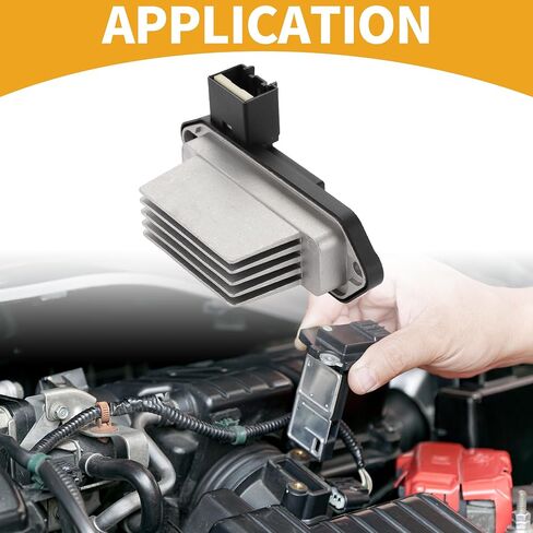 مقاوم محرك منفاخ HVAC رقم HB180BP4M مقاوم منفاخ السخان لمازدا 3 2010-2013 معدن ABS أسود in Saudi Arabia