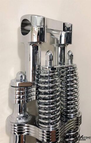 XKMT- CUSTOM SPRINGER FRONT END FIT -4" UNDER STOCK Handlebar Adapter 2" Riser Compatible with H-D in Saudi Arabia