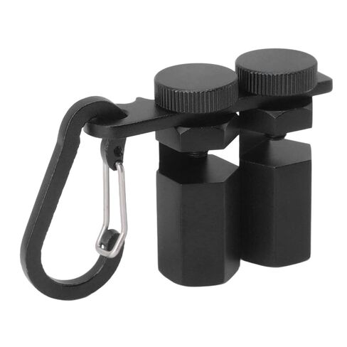 Dioche Hexagonal Stair Gauge Knob Aluminium Alloy with Black Thumb Screw for Precise Framing and Stair Stringer Layouts (Blue) in Saudi Arabia