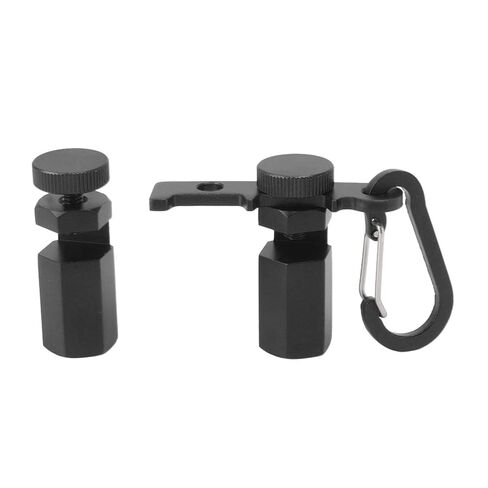 Dioche Hexagonal Stair Gauge Knob Aluminium Alloy with Black Thumb Screw for Precise Framing and Stair Stringer Layouts (Blue) in Saudi Arabia