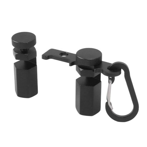 Dioche Hexagonal Stair Gauge Knob Aluminium Alloy with Black Thumb Screw for Precise Framing and Stair Stringer Layouts (Blue) in Saudi Arabia