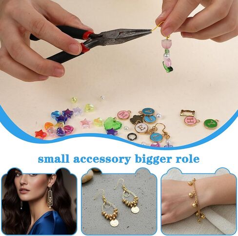 200Pcs Flat Head Pins for Jewelry Making 2 Inch, Gold Flat Head Pins T Headpins for Jewelry Making DIY Craft Earring Bracelet Necklace Pendant Supplies in Saudi Arabia