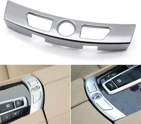 Chrome Center Console Armrest Lock Switch Glove Box Trim For BMW 7 Series F01 F02 F04 730 735 740 745 750 2009 2010 2011 2012 in Saudi Arabia