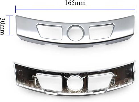 Chrome Center Console Armrest Lock Switch Glove Box Trim For BMW 7 Series F01 F02 F04 730 735 740 745 750 2009 2010 2011 2012 in Saudi Arabia