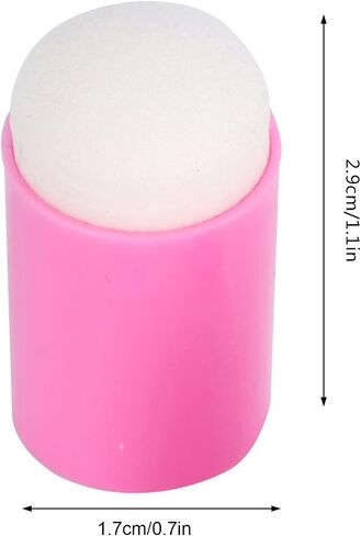 Zerodis 20pcs Finger Sponges Daubers, Paint Sponges Paint Painting Craft Set DIY Finger Painting Drawing Stamping Set for Card Making, Stamping, Ink 20pcs in Saudi Arabia