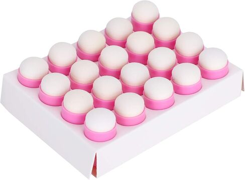 Zerodis 20pcs Finger Sponges Daubers, Paint Sponges Paint Painting Craft Set DIY Finger Painting Drawing Stamping Set for Card Making, Stamping, Ink 20pcs in Saudi Arabia
