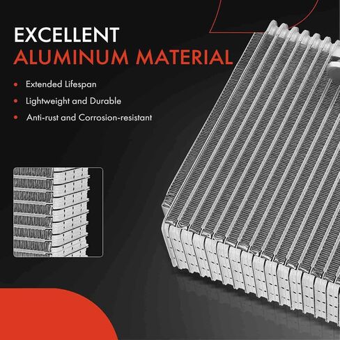 A-Premium A/C Evaporator Core Compatible with Toyota Paseo 1992-1993, Tercel 1991-1999 in Saudi Arabia