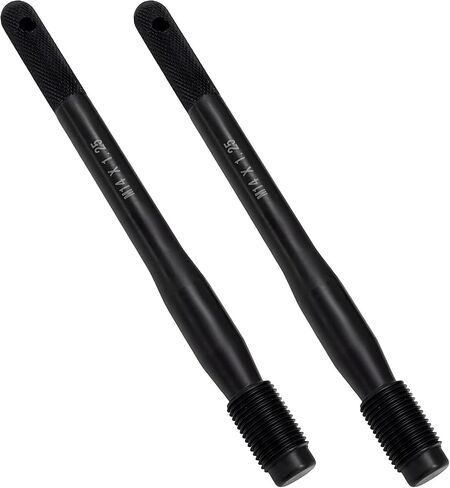2 قطعة من دبابيس محاذاة العجلات، M12x1.25 أداة دليل محاذاة العجلة، دبوس طيار، أداة ميكانيكية للسيارات لشماعة العجلات لتغيير إطارات السيارات ذات مسامير العروة in Kuwait