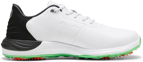 Puma Golf Men's PHANTOMCAT Nitro Sneaker, Puma Black-Puma Silver-Yellow Sizzle, 7.5 Wide in Saudi Arabia
