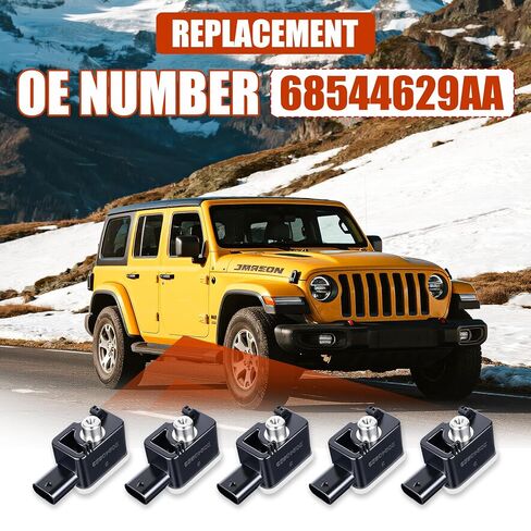مجموعة مستشعر قفل المحور التفاضلي 68544629AA متوافقة مع Jeep Wrangler JL Rubicon 2018-2024 / Jeep Gladiator Rubicon 2019-2024، يمكن استبدال الطراز 68544629AA in Kuwait