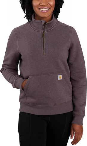 Carhartt Women's Relaxed Fit Midweight Half-Zip Sweatshirt in Saudi Arabia
