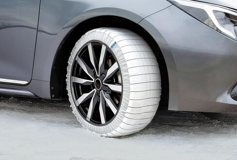 Passenger Vehicle Snow Socks for Tires, N47 - Car Sock Tire Traction Device for Snow, Ultimate Chain Alternative for Cars, SUVs, Pickups & Light Commercial Vehicles, Pack of 2 in Saudi Arabia