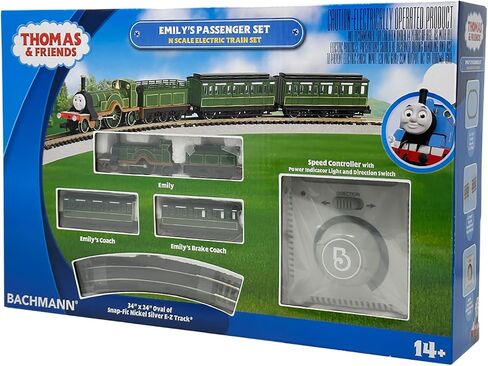 قطارات باخمان - مجموعة الركاب Thomas & Friends™ Emily - مجموعة قطارات كهربائية جاهزة للتشغيل - مقياس N in Kuwait