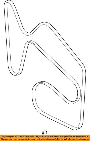 حزام مروحة اعوج OEM OEM 12577770 in Saudi Arabia