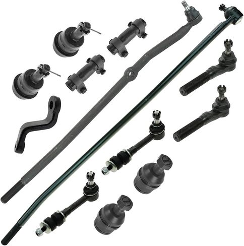 TRQ Front Steering & Suspension Kit Compatible with 1998-1999 Dodge Ram 1500 Ram 2500 in Saudi Arabia