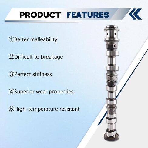عمود الحدبات للجانب الأيمن 5184380AG متوافق مع سيارات جيب/كرايسلر/دودج/رام مع نماذج محرك 3.6 لتر V6 يستبدل 05184380AH، 5184380AE، 5184380AF، 5184380AD in Kuwait
