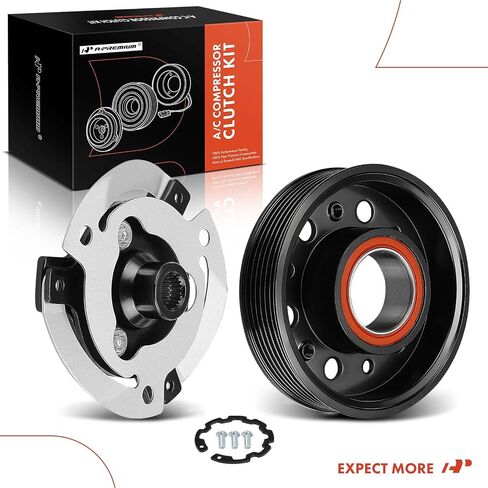 طقم قابض ضاغط مكيف الهواء A-Premium متوافق مع BMW 320i 2005 2012-2013، 118i 2012-2013، 120i 2005-2012 in Saudi Arabia