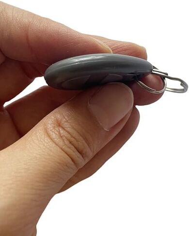 حزمة من 100 مفتاح RFID قابل للكتابة بتردد 125 كيلو هرتز T5577 Fob Label قابل لإعادة الكتابة RFID Keychain NFC Token Label لبطاقات النسخ/الاستنساخ (رمادي) in Kuwait