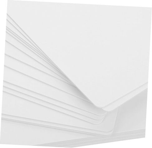 Angoily 20pcs Printable Blank Pvc Cards Double-sided White Plastic Id Cards for Badges Photo Identification and and Compatible Badge Printers in Saudi Arabia