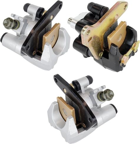 Caltric Front and Rear Brake Caliper with Pads Compatible with Honda TRX400EX Sportrax 400 2X4 1999-2004 in Saudi Arabia