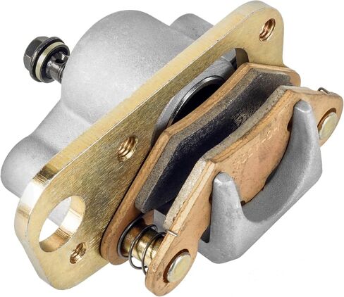 Caltric Front Left Brake Caliper with Brake Pads Compatible with Polaris Trail Blazer 250 2005 2006/1910868 in Saudi Arabia
