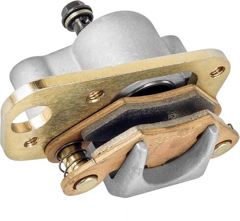 Caltric Front Left Brake Caliper with Brake Pads Compatible with Polaris Trail Blazer 250 2005 2006/1910868 in Saudi Arabia