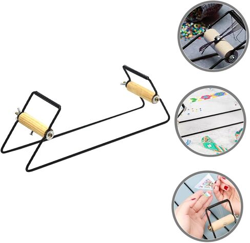 NUOBESTY Metal Beading Loom DIY Knitting Bracelet Machine Jewelry Making Kit Beads in Saudi Arabia