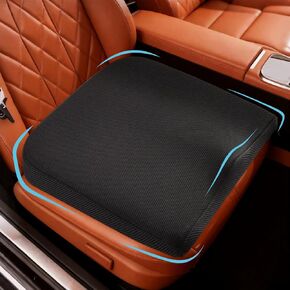 Car Seat Cushion for Driving, Office Chair Cushions with Removable Cover, Non-Slip Sciatica & Lower Back Tailbone Chair Pillow Pad, Memory Foam Seat Cushion for Car Seat Driver Truck Desk Wheelchair in Saudi Arabia