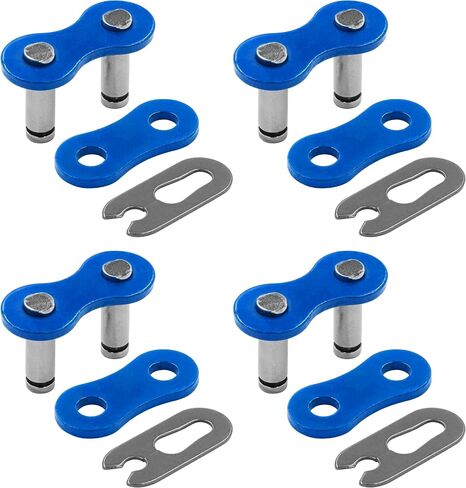 Caltric 520 Chain Master Link Compatible with Motorcycle Bike ATV Connecting Link Blue in Saudi Arabia