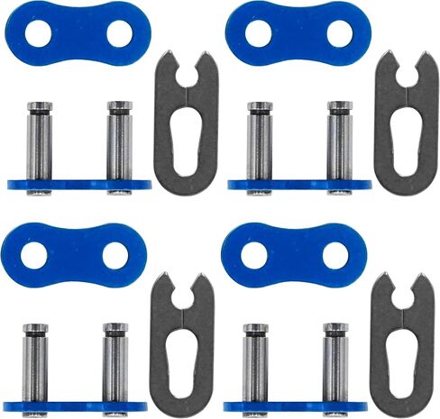 Caltric 520 Chain Master Link Compatible with Motorcycle Bike ATV Connecting Link Blue in Saudi Arabia